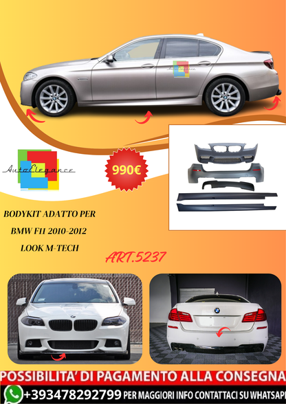 💫ART.5237 Bodykit adatto per BMW F11 2010-2012 Look M-Tech💫