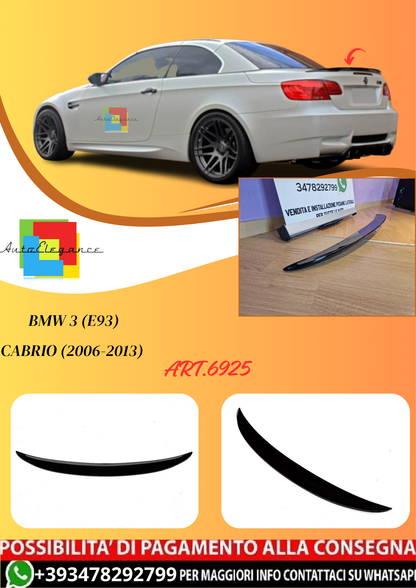 💫ART.6925 Spoiler Look Performance per BMW 3 (E93) Cabrio (2006-2013)💫