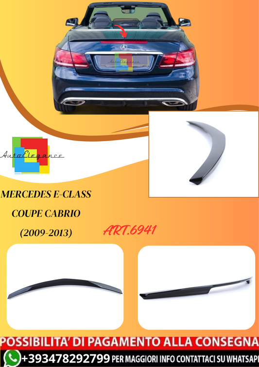 💫ART.6941 Spoiler Posteriore Mercedes E-Class Coupe Cabrio (2009-2013)💫