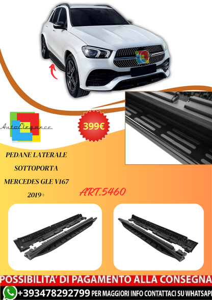 💫ART.5460 Pedane Laterale Sottoporta Mercedes GLE V167 2019+💫