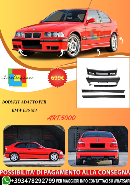 💫ART.5000 Bodykit adatto per BMW E36 M3💫