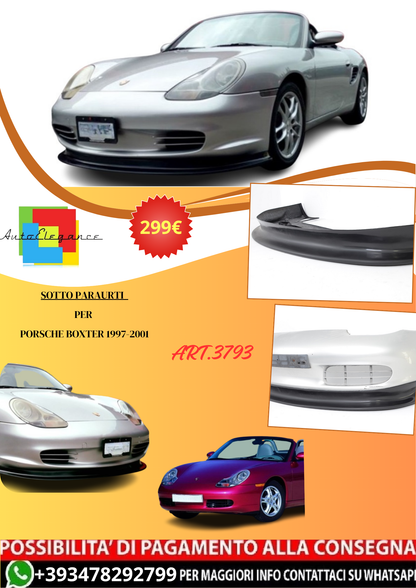 💫ART.3793 Sotto Paraurti adatto per Porsche Boxter 1997-2001💫