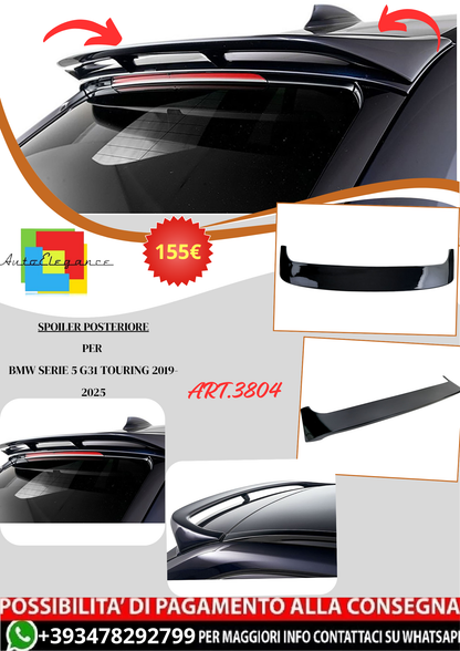 💫ART.3804 Spoiler Tetto Performance adatto per BMW G31 Touring 19-25💫