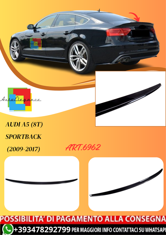💫ART.6962 Spoiler Posteriore Sportivo per Audi A5 (8T) Sportback (2009-2017)💫
