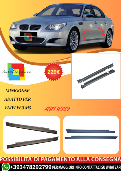 💫ART.4939 Minigonne adatto per BMW E60 M5💫