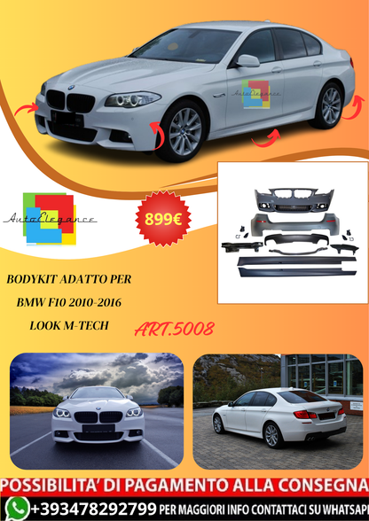 💫ART.5008 Bodykit adatto per BMW F10 2010-2016 Look M-Tech💫
