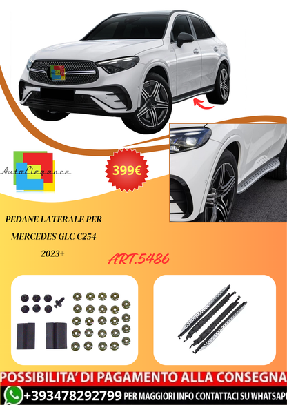 💫ART.5486 Pedane Laterale per Mercedes GLC C254 2023+💫