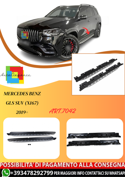 💫ART.7042 Pedane Laterali per Mercedes GLS SUV (X167) 2019+💫