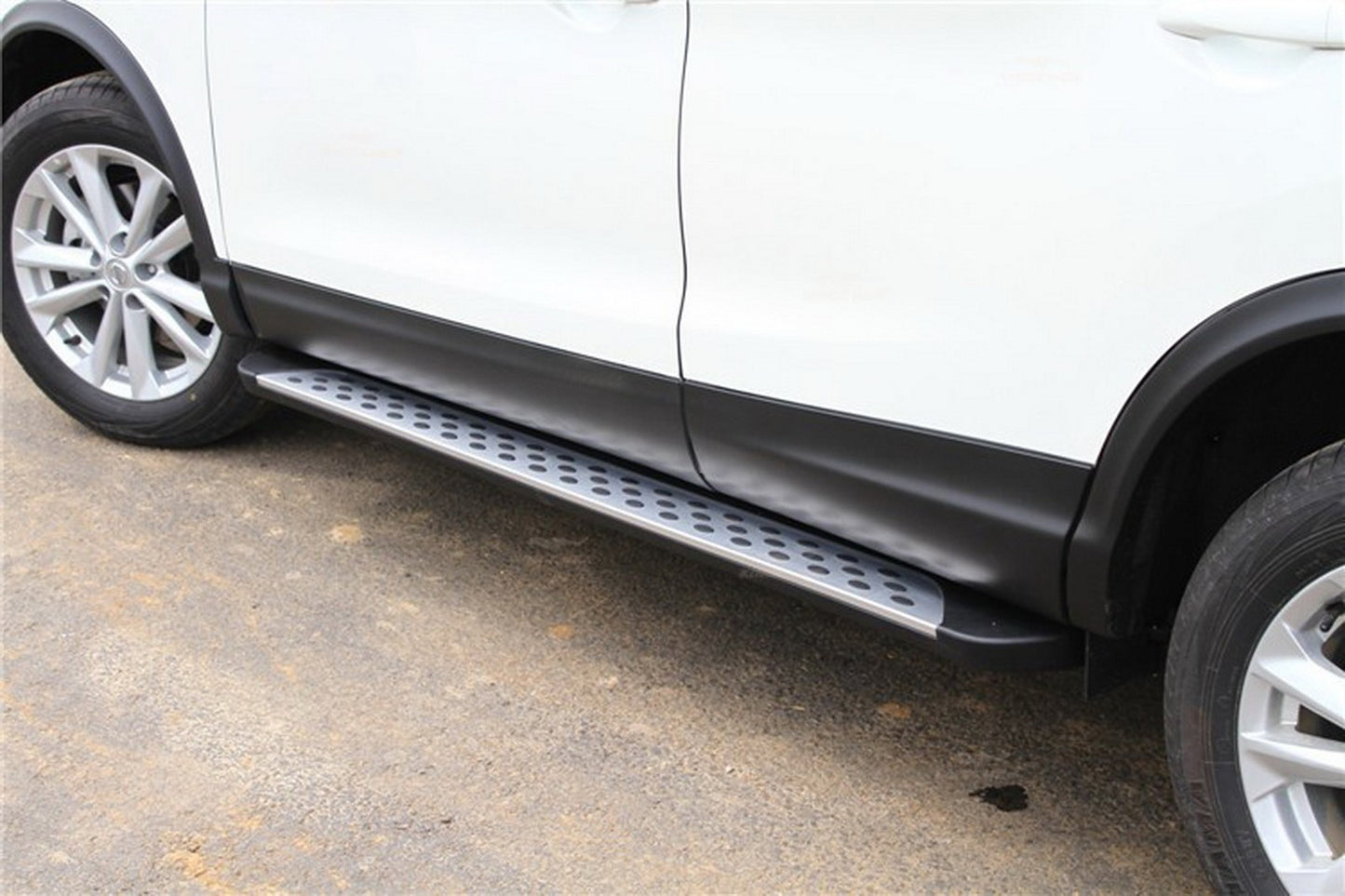 💫ART.7044 Pedane Laterali in Alluminio per Nissan Qashqai J11 (2014-2020)💫