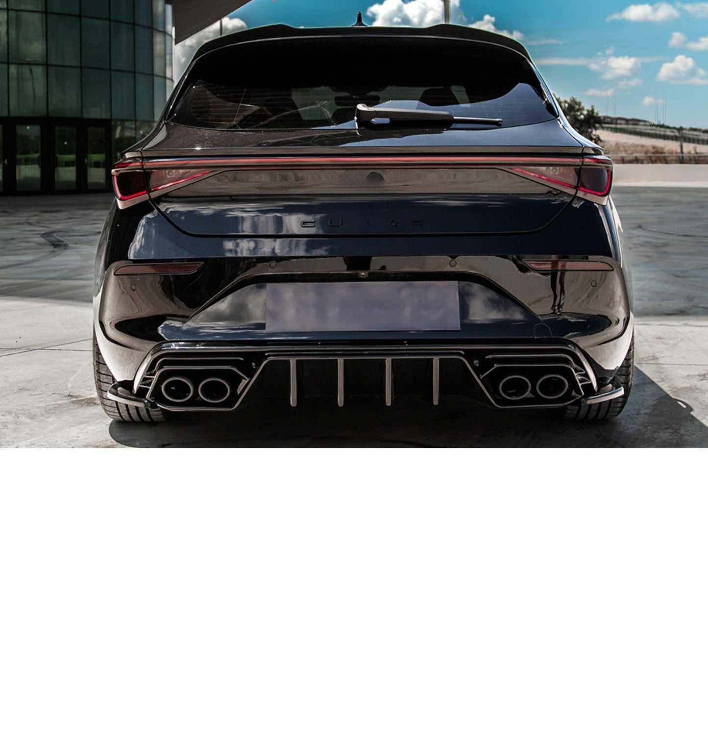 💕Bodykit   adatto per   CUPRA LEON  nero  lucido💕