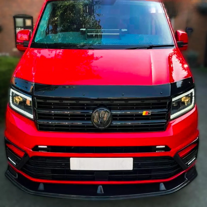 ⭐SPOILER ANTERIORE SPLITER ADATTO PER VW Crafter MK2 2017+ nero lucido⭐