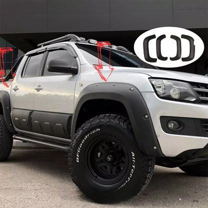 ⭐Parafanghi adatto per VW Amarok 2010-2016 4 pezzi. con approvazione TÜV⭐