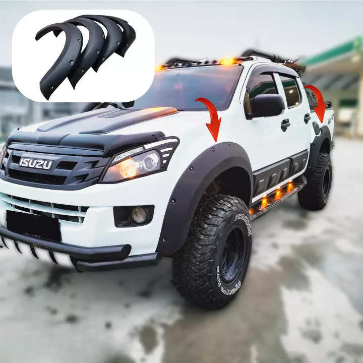 ⭐PROTEZIONI PORTIERE ADATTO PER ISUZU D-Max 2012-2019 ⭐