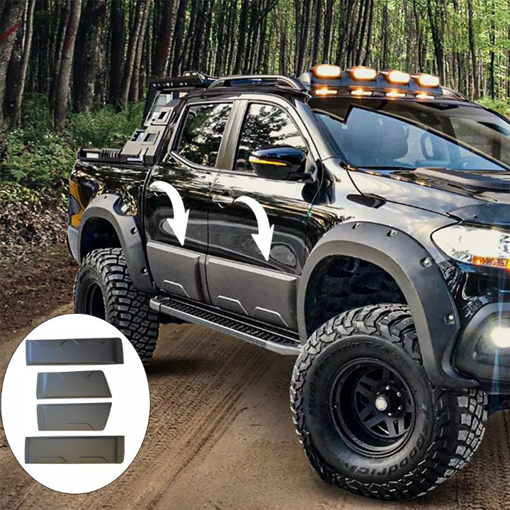 ⭐ DOOR PROTECTORS SUITABLE FOR MERCEDES W470 X Class 2017 + 4 pieces. Lion ⭐