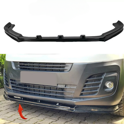 ⭐Spoiler anteriore a labbro anteriore compatibile con PEUGEOT Expert 2016+ nero⭐