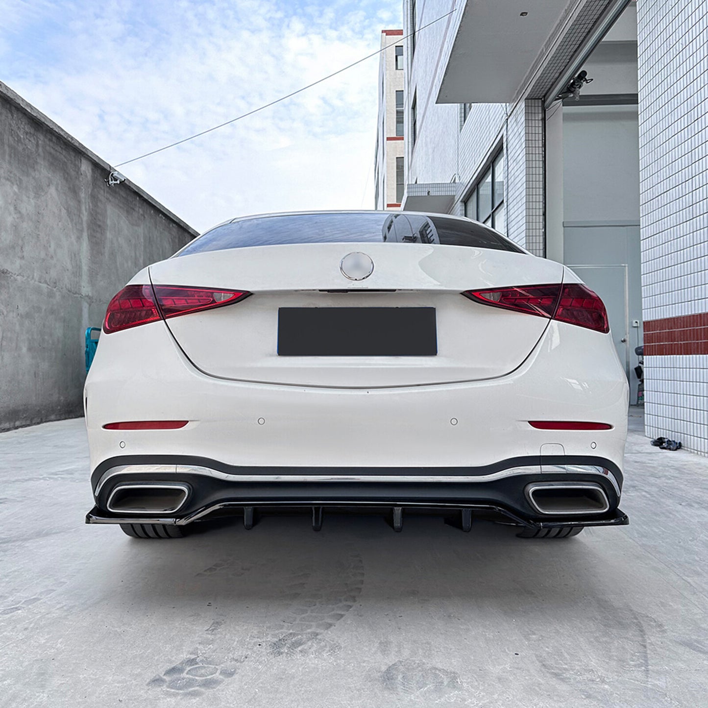 💫ART.7655 Paraurti Posteriore Look AMG per MERCEDES Classe C W206 2021+💫