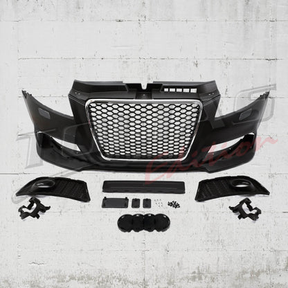 FRONT BUMPER RS3 TYPE SUITABLE FOR A3 8PA (08-12) 