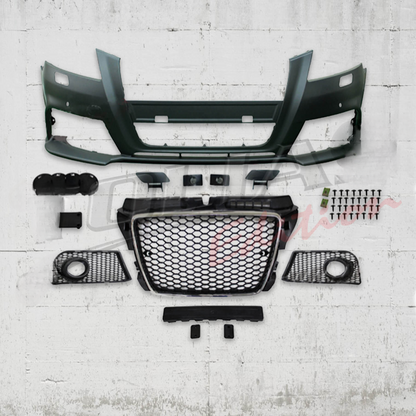 FRONT BUMPER RS3 TYPE SUITABLE FOR A3 8PA (08-12) 