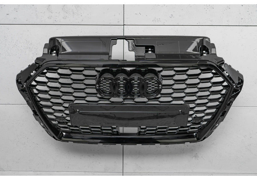 💫ART.3934 Griglia Radiatore per Audi A3 8V2 S-line S3 2017-2020 (Nero Lucido)💫