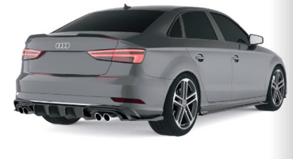 💕Flaps posteriore   adatto per  Audi A3 8V facelift sedan 2016-2020💕