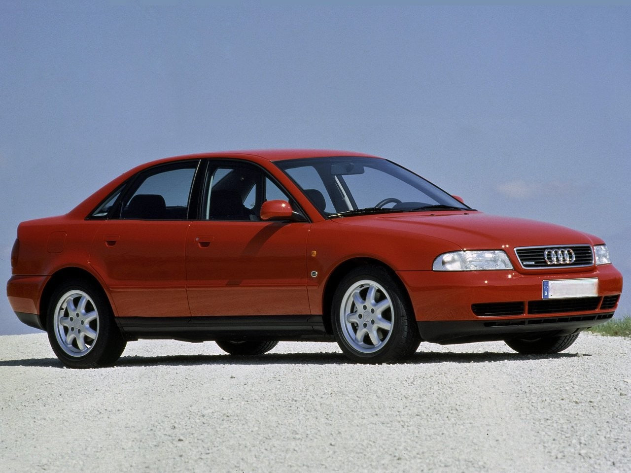 💫 ART.6017 Fari anteriori ANGEL EYES neri adatti per Audi A4 11.1994–12.1998 💫