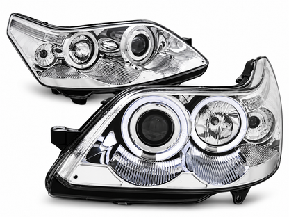 ART.10706 FARI ANTERIORI ADATTO PER CITROEN C4 04-10 CHROME