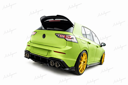🔥ART.9671 SPLITTER POSTERIORE V.1 VW GOLF R HATCHBACK Mk8 / Mk8 FACELIFT🔥