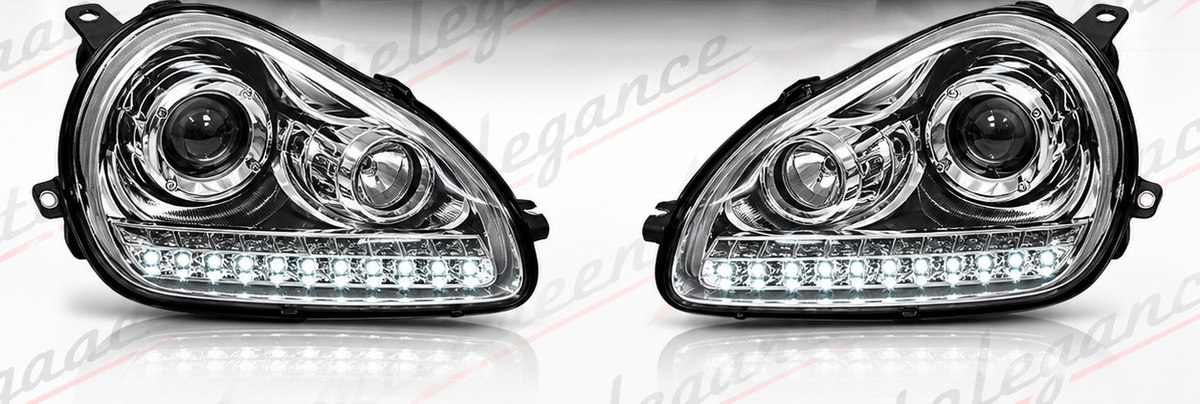 ART.4913 FARI ANTERIORI XENON ADATTO PER PORSCHE CAYENNE 2002-2006