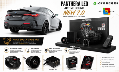 💫ART. 2672 PANTHERA Soundsystem Booster 7.0 - BMW 4 G22 Standard Facelift💫