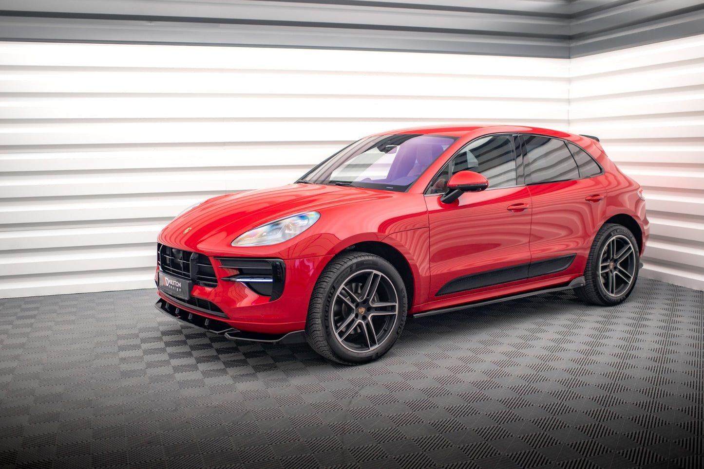 Diffusori delle gonne laterali Porsche Macan GTS / Sport Design Mk1 Facelift [2018-2021]
