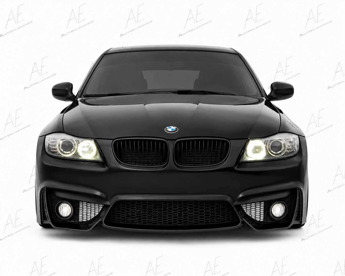 💕ART.10123 PARAURTI ANTERIORE BMW  3 E90 E91 08-11 LOOK M4 +LAMA +FENDINEBBIA💕
