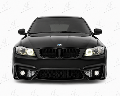 💕ART.10123 PARAURTI ANTERIORE BMW  3 E90 E91 08-11 LOOK M4 +LAMA +FENDINEBBIA💕