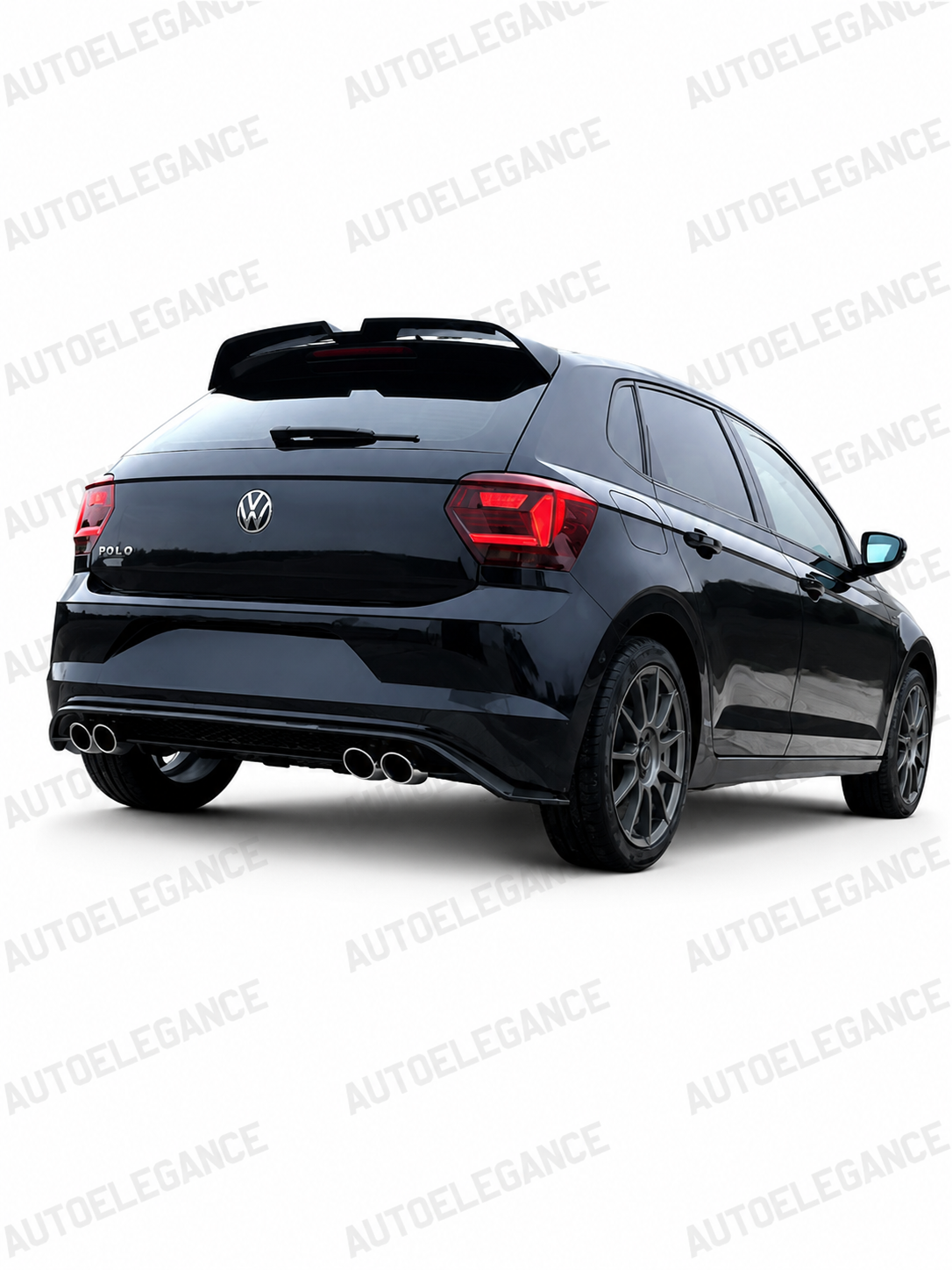 ⭐ 0774 Diffuser suitable for polo aw1 lift restyling glossy black double outlet⭐ 