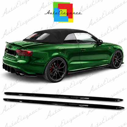 💕ART.0475 Minigonne nero lucido adatto per   A5  LOOK SLINE💕