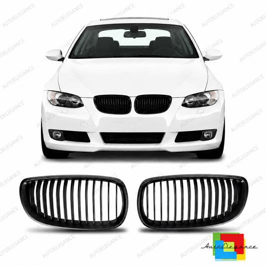 👉Griglia Anteriore Single-Line Nero Opaco adatto per BMW Serie3 E92/E93 05-10👈