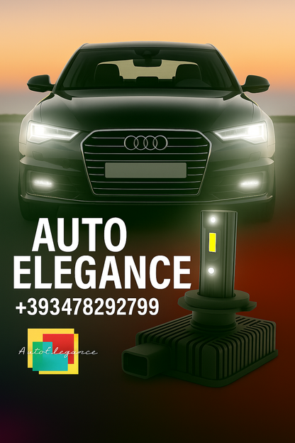 COPPIA LAMPADE D2S LED DA XENON A LED PER   Audi A6