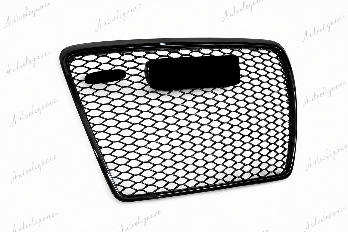 🔥ART.0578 GRIGLIA ADATTO PER AUDI A6 4F 2004-2011 LOOK RS6 NERO LUCIDO🔥