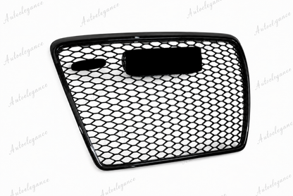 🔥ART.0578 GRIGLIA ADATTO PER AUDI A6 4F 2004-2011 LOOK RS6 NERO LUCIDO🔥