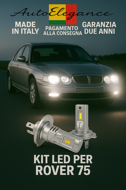 🔥Kit LED H7 6000K Bianchi per Anabbaglianti ROVER 75🔥