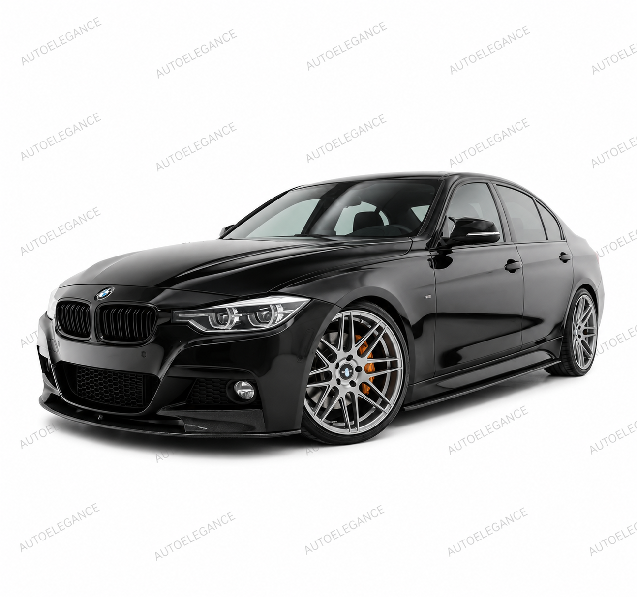 0892 BMW SERIE 3 F30 F31 SPLITTER SOTTO MINIGONNE LATERALI SOTTOPORTA  ABS