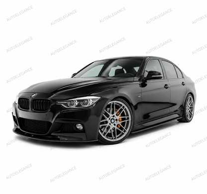 0892 BMW SERIE 3 F30 F31 SPLITTER SOTTO MINIGONNE LATERALI SOTTOPORTA  ABS