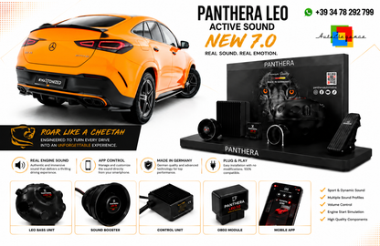 💕ART.2672 PANTHERA Soundsystem Booster 7.0-Mercedes-Benz GLE  AMG-Line C167💕