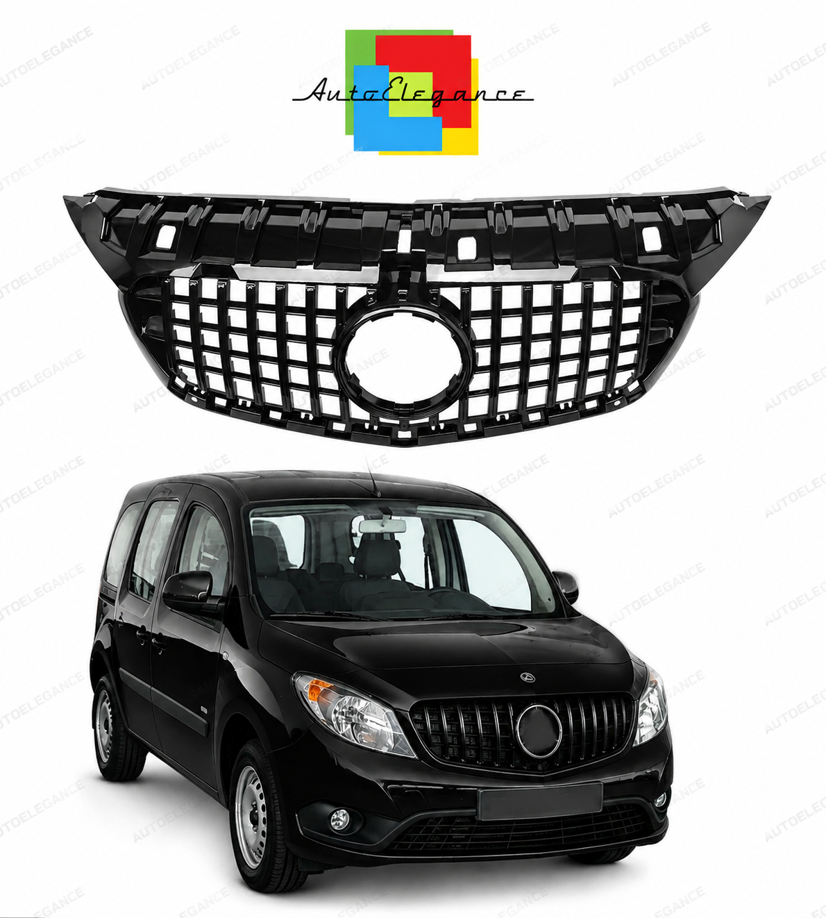 👉ART.10446 Griglia GT Panamericana Nera - Mercedes-Benz Citan W415 12-21👈