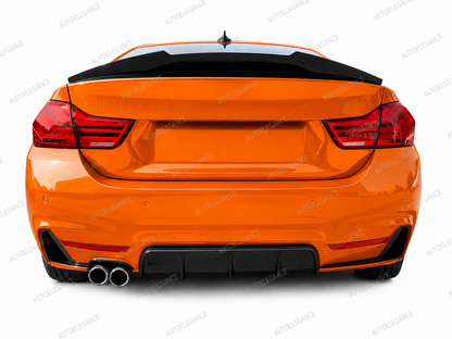 0574⭐BMW 4 F32 2013-2020 COUPE REAR BONNET SPOILER ABS M4 LOOK⭐ 