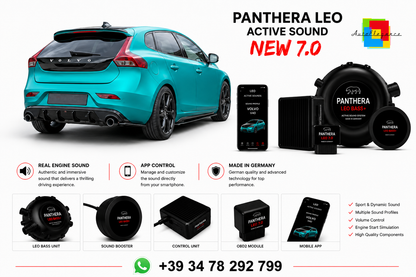 💕 ART.2672 PANTHERA Soundsystem Booster 7.0 - Volvo V40 💕