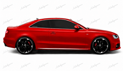 🔥0437 MINIGONNE LATERALI AUDI A5 S5 SPORTBACK 08-14 LOOK S-LINE SOTTOPORTA🔥
