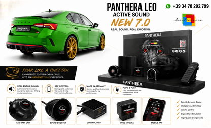 💕ART.2672 PANTHERA Soundsystem Booster 7.0-Skoda Octavia RS Liftback Mk4 💕
