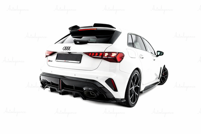 🔥ART.9623 SPLITTER POSTERIORE V.2 ADATTO PER AUDI RS3 SPORTBACK 8Y FACELIFT🔥