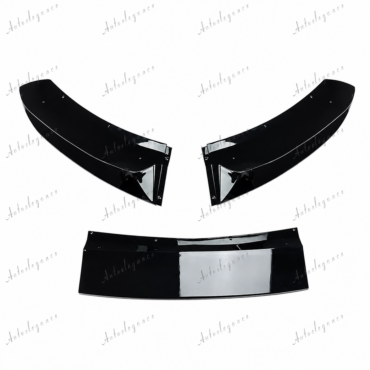 🔥ART.9975 SPLITTER ANTERIORE PER BMW X5 F15 NERO LUCIDO M SPORT 13-18🔥