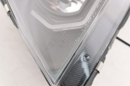 ✔️Fari 3D LED Angel Eyes adatti per BMW Serie 3 E90 E91 2005-2008 LHD Nero